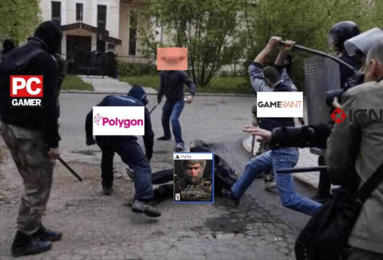 不配年度提名！國(guó)外推主制作《黑神話》TGA梗圖：西方媒體集體打壓