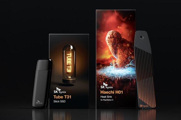 SK海力士推出Tube T31游戲閃存盤：1000MB/s讀寫速度